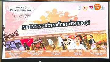 Tuần lễ chiếu phim cách mạng tại Trường Đại học Ngoại ngữ, ĐHĐN năm 2023
