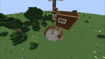 Minecraft Create mod simple quarry