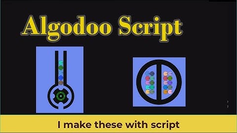 algodoo beginner script tutorial,