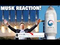 Elon Musk Reaction to SpaceX&#39;s new world record that NO ONE HAS DONE IT BEFORE...