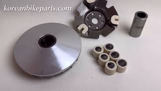 Moveable Face Drive Assembly Daelim S1 125 S2 125 SL 125 SN 125 SQ 125 Moveable Face Drive Assembly Daelim S1 125 S2 125 SL 125 SN 125 SQ 125