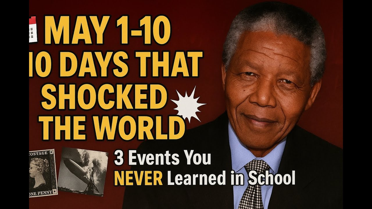 May 1-10: 10 Historical Events That Changed the World - YouTube