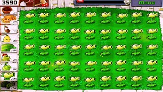 Peashooter Party vs All Zombies | Plants vs Zombies : Strategy Gameplay Full HD 1080p 60hz