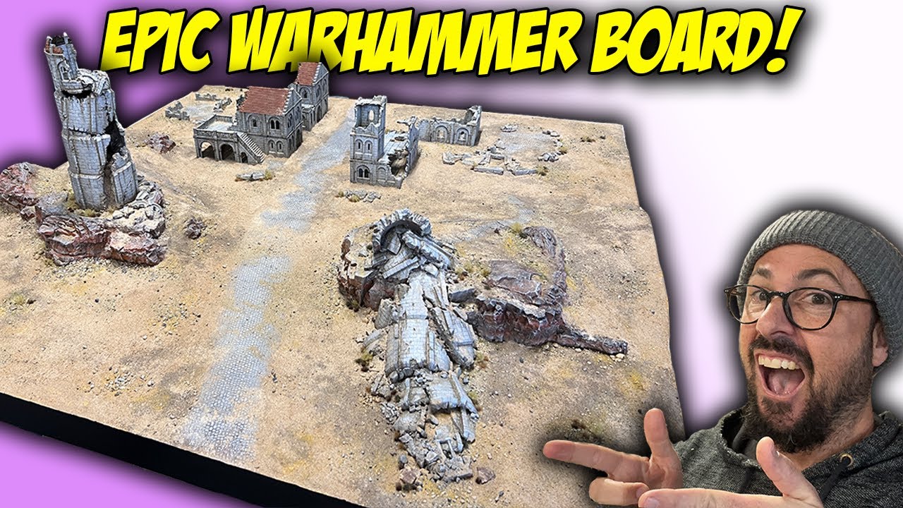 Maximizing Warhammer Terrain: Creating an EPIC desert table for