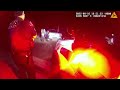 When train hit police car with suspect inside
