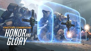 “Honor and Glory” Director’s Commentary | Overwatch
Join cinematics project Ben Dai for a behind-the-scenes look at how our latest Overwatch animated short, Honor and Glory, was brought to life!
Learn more about Reinhardt: http://blizz.ly/Reinhardt
Watch the full short: https://youtu.be/ou2cxFz8cuE
BEGIN YOUR WATCH: https://playoverwatch.com/en-gb/buy/
Subscribe to our YouTube channel: http://www.YouTube.com/channel/UCIUG4IllEehwwJMdeM9ejnQ?sub_confirmation=1
Check out all our Overwatch Animated Shorts: https://www.youtube.com/playlist?list=PLqviSFwR ypFBps04YhTSbkTkWcPO2EN
Find us on...
Facebook: http://www.facebook.com/OverwatchEU
Twitter: http://www.twitter.com/OverwatchEU
YouTube: https://www.YouTube.com/channel/UCIUG4IllEehwwJMdeM9ejnQ
Clash on the battlefields of tomorrow and take your place in the ranks of Overwatch: a legendary force of soldiers, scientists, adventurers, and oddities. Bend time, defy physics, and wield extraordinary powers in the ultimate team-based shooter.
Learn more about Overwatch at: http://eu.battle.net/overwatch/en/ “Honor and Glory” Director’s Commentary | Overwatch