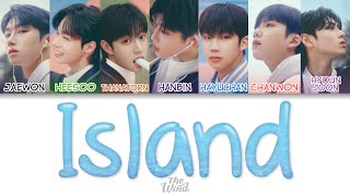 The Wind (더윈드) - ISLAND Color Coded Lyrics (han/rom/eng)