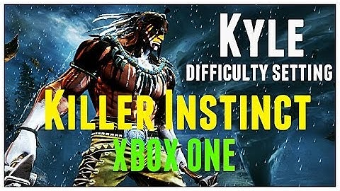 Killer Instinct Xbox One | Kyle difficulty