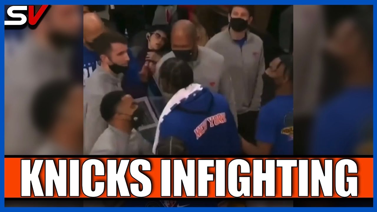 Julius Randle Has To Be Restrained From Assistant Coach