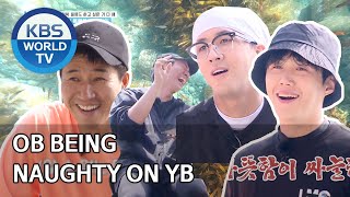 OB being naughty on YB [2 Days & 1 Night Season 4/ENG/2020.07.19]