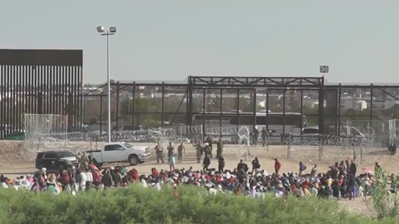ACLU files suit over Biden's border policy - YouTube