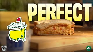 Making the Famous MASTERS GOLF Pimento Cheese Sandwich