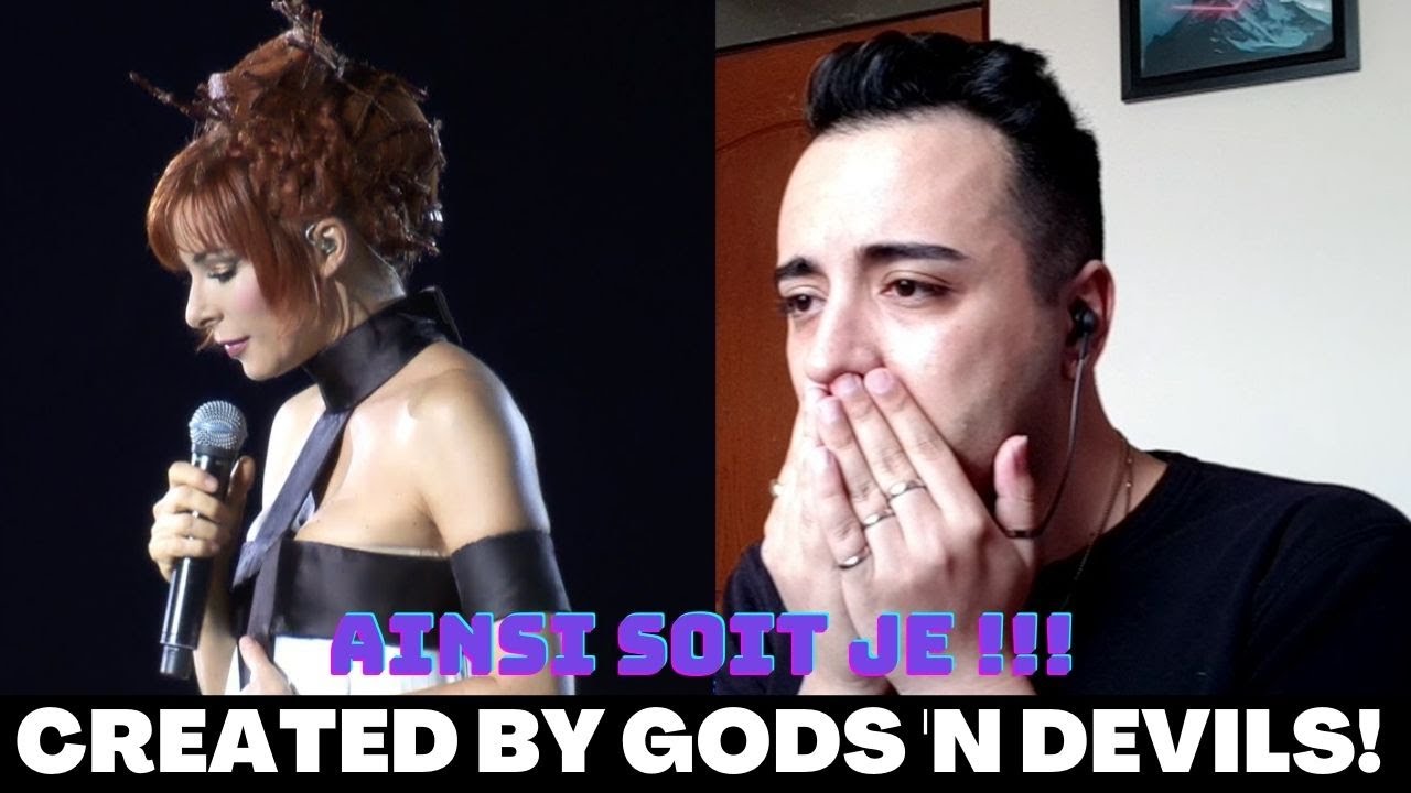 Mylene Farmer - Ainsi Soit Je REACTION (ART CREATED BY GODS AND DEVILS) !!!