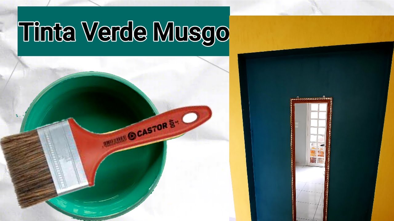 Tinta Verde Musgo PANTONE/Faça Você Mesmo YouTube