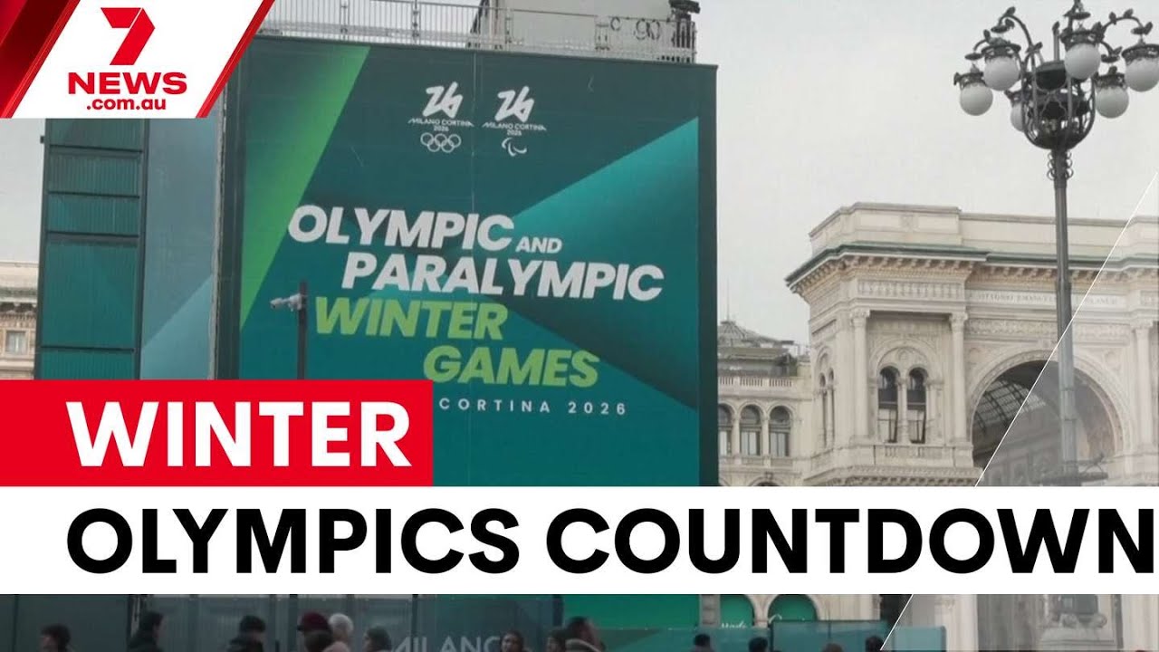 Australia's largest Winter Olympics team heads to Italy | 7NEWS