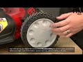 Replacing your Troy-Bilt Lawn Mower Wheel Assembly 7" X 2"