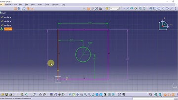 Catia Tutorial in Tamil 28 : Constraint | Constraint | sketch