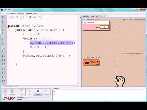 JEliot While Loop Demo
