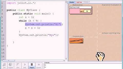 JEliot While Loop Demo