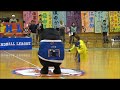 くまモン女子ハンドボール会場に登場する