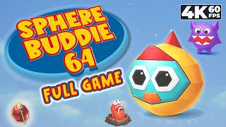 Spherebuddie 64 (PC) - Full Game 4K60 Walkthrough - No Commentary