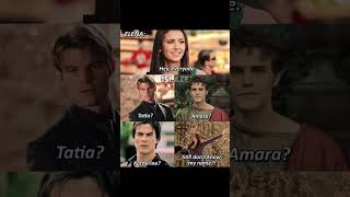 Elena: Hey everyone... || #elenagilbert #tatia #amara #katherinepierce #name#doppleganger#shorts#fyp