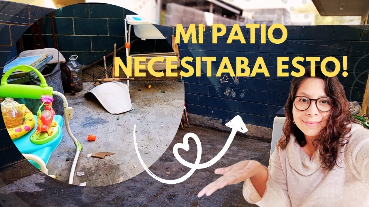 LIMPIEZA TOTAL DE MI PATIO ✨ | RUTINA REAL DE LIMPIEZA 🧼🧹🪣 