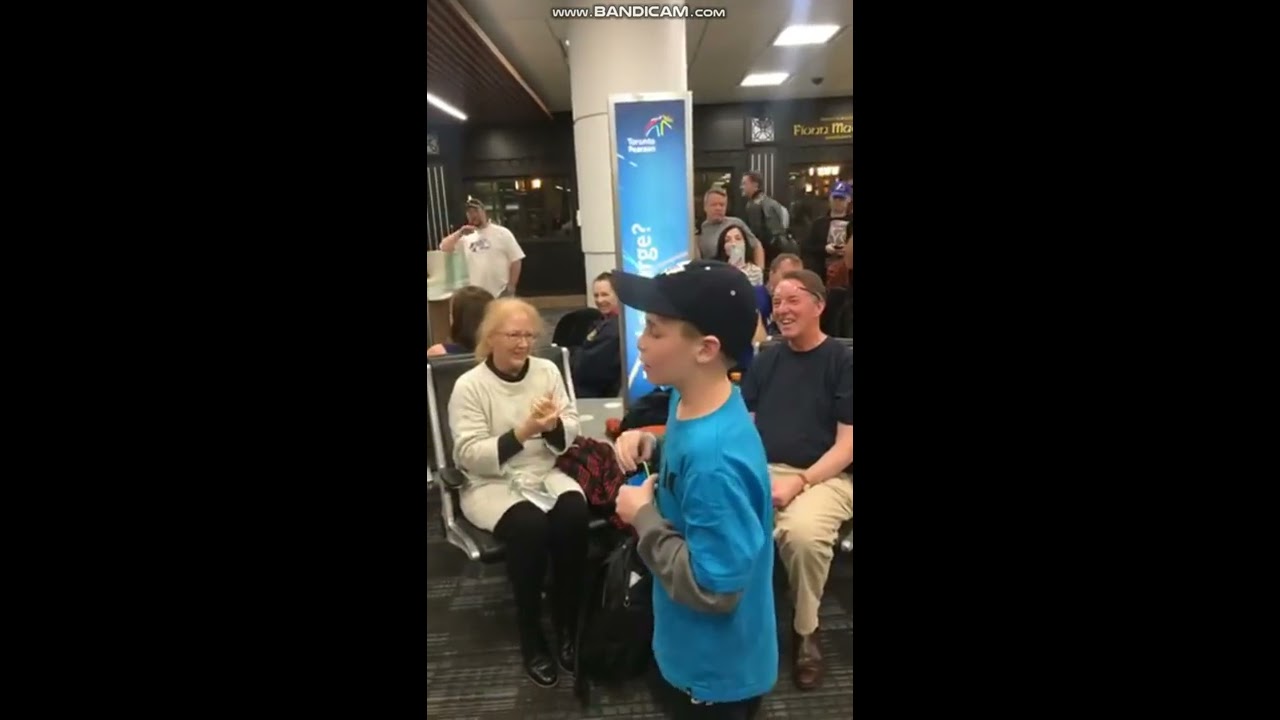 Newfoundland Kitchen party Pearson Airport Toronto