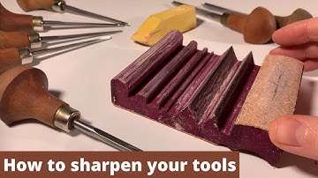 Sharpening carving tools for printmaking - Ep.1 Quick Guide Series