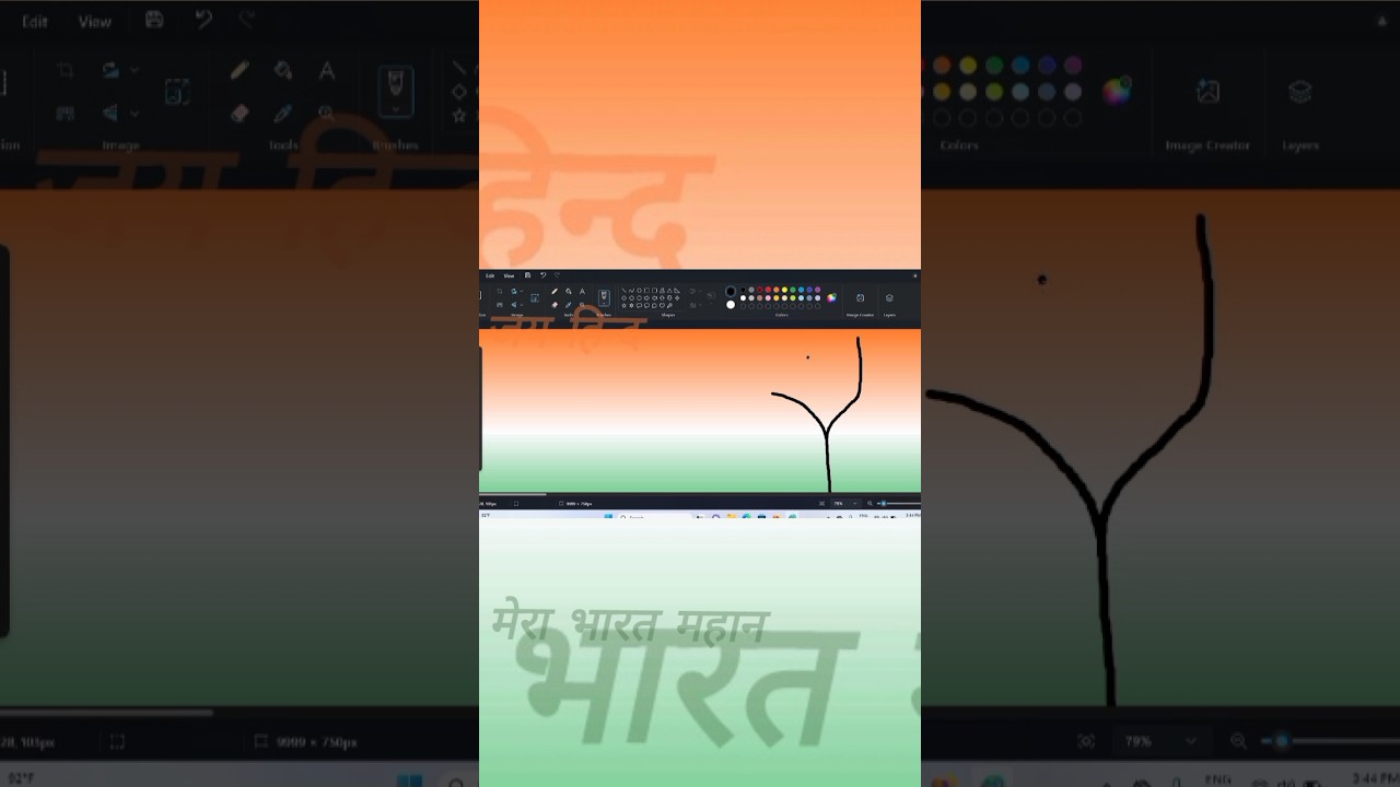 How to draw Flag mix Colour ‼️ 