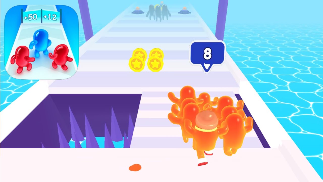 Join Blob Clash 3D - All Levels Gameplay Android, iOS - YouTube