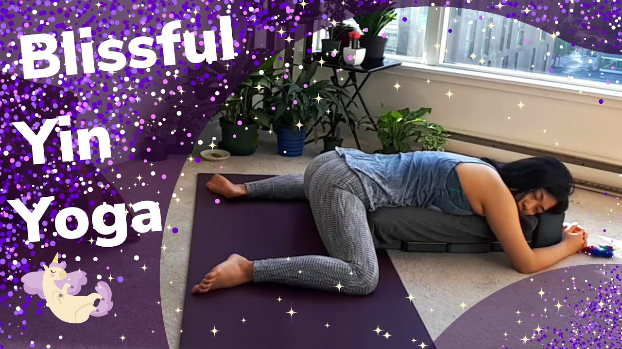 Blissful Yin Yoga | 60 minute Practice | Spinal Focus - YouTube