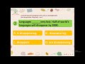 02 - Test Grammar CEFR-level B intermediate - #Exercise English Grammar B Level #testgrammar