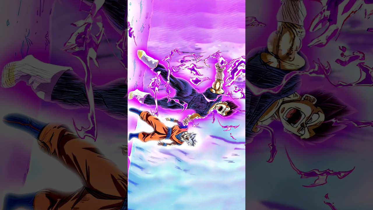 Ul Goku and UE Vegeta VS. Gas - Dragon Ball Super Manga Animation 