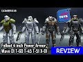 Fallout 4 inch Power Armor Mega Merge Glyos Action Figures Wave 01 T 60 T 45 T 51 X 01 Toy Review 4K