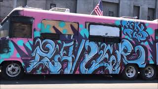Diseased Walls Of Los Angeles - LA Graffiti - LSD CREW / WAI CREW / EK CREW - June 2021 #graffiti