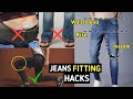 5 JEANS "FITTING" Hacks Every STYLISH Guy Should Know(BEST🔥) | Jeans Fitting Karne ka tarika