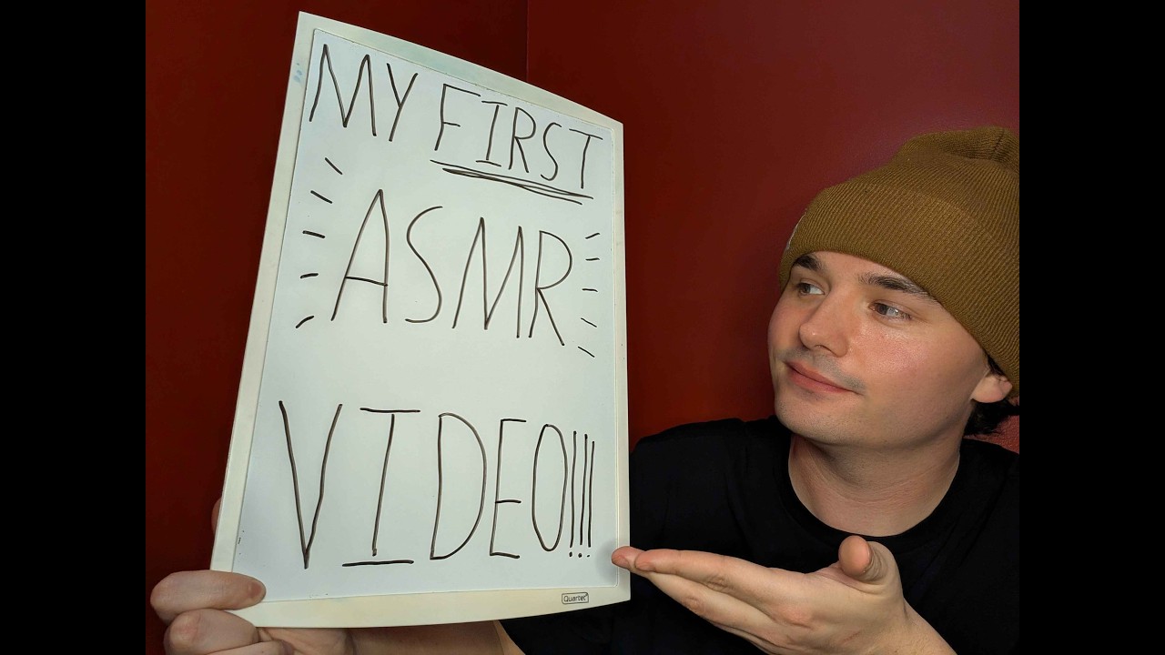 My First ASMR Video! Tap+Yap