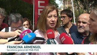 Armengol exigeix al Govern que "no es posi de perfil" en la negociació del conveni d'hosta