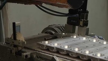 Robby - an ASEA IRB 6 Robot working at Dirk Benfer CNC-Technik