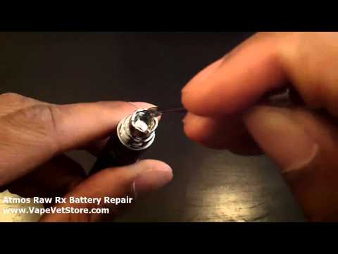 Rx Battery Repair (and eVic No Atomizer Found / G5, etc): How to Fix 