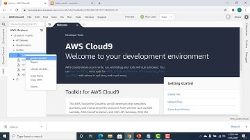 aws Cloud9 #aws #lambda #cloud9