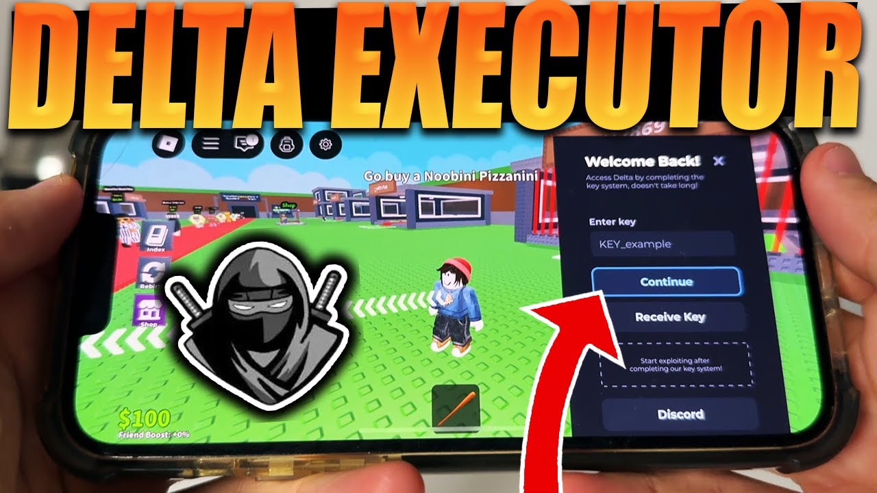 Delta Executor Mobile *EASY* Tutorial iOS iPhone & Android Roblox