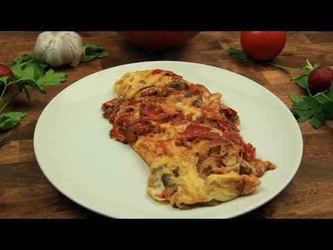 Video: Italská Omeleta Se Zeleninou A Krekry: Recept S Fotkou Krok Za Krokem
