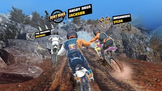 dirt bike unchained android gameplay | dirt bike unchained offline  online | dirt bike unchained screenshot 4