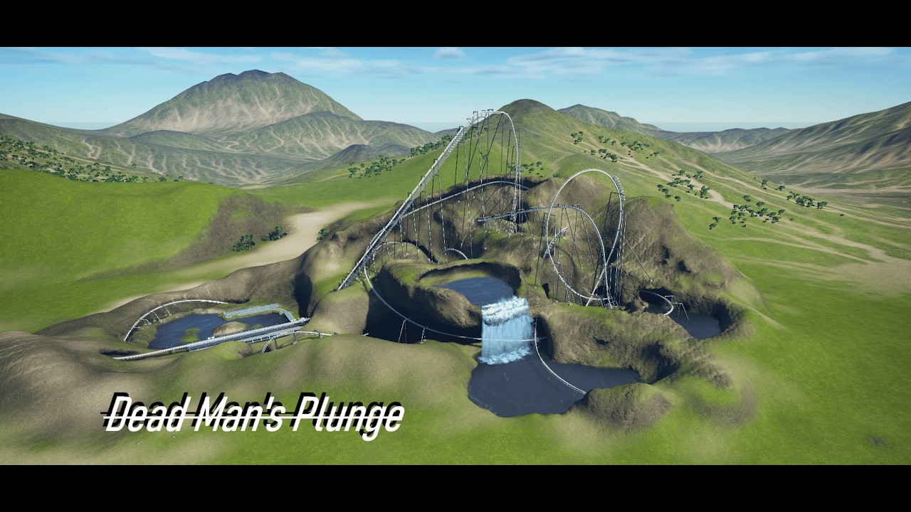 Dead Man's Plunge - Custom Dive Coaster - Planet Coaster 1 - Phase 5
