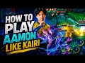 AAMON FULL CARRY GAMEPLAY || BUILD TOP GLOBAL 1 AAMON || Mobile Legends