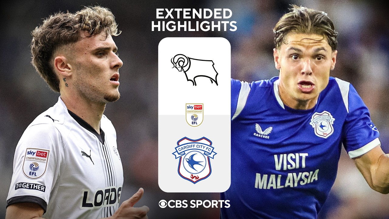 Derby County vs. Cardiff City: Extended Highlights | EFL Championship | CBS Sports Golazo