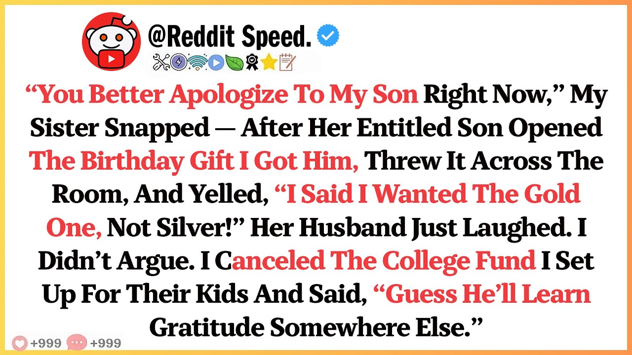 “You Better Apologize To My Son Right Now,” My Sister Snapped — After Her...