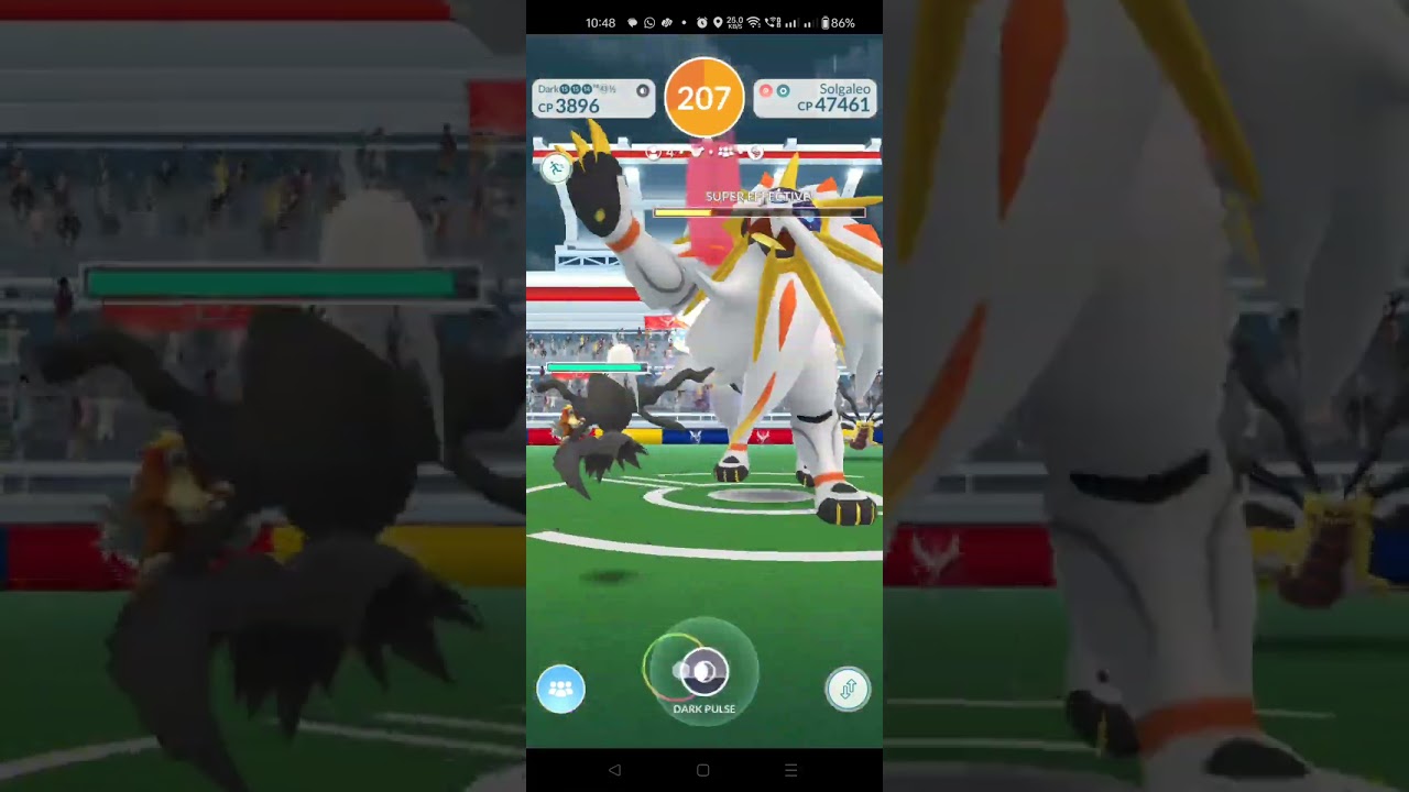 Solgaleo Raid Victory in शिवोली (Shivole / Siolim) Goa 🇮🇳 | Pokémon GO India Shorts | legendary Raid